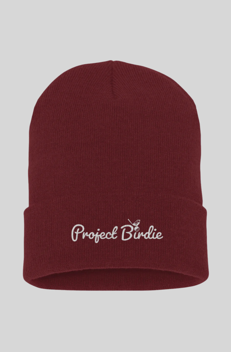 Project Birdie Cuffed Knit Beanie